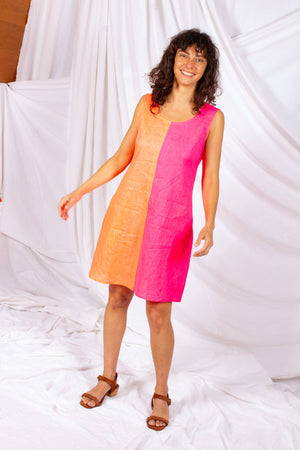 Neon Splice Dress (Last ones)